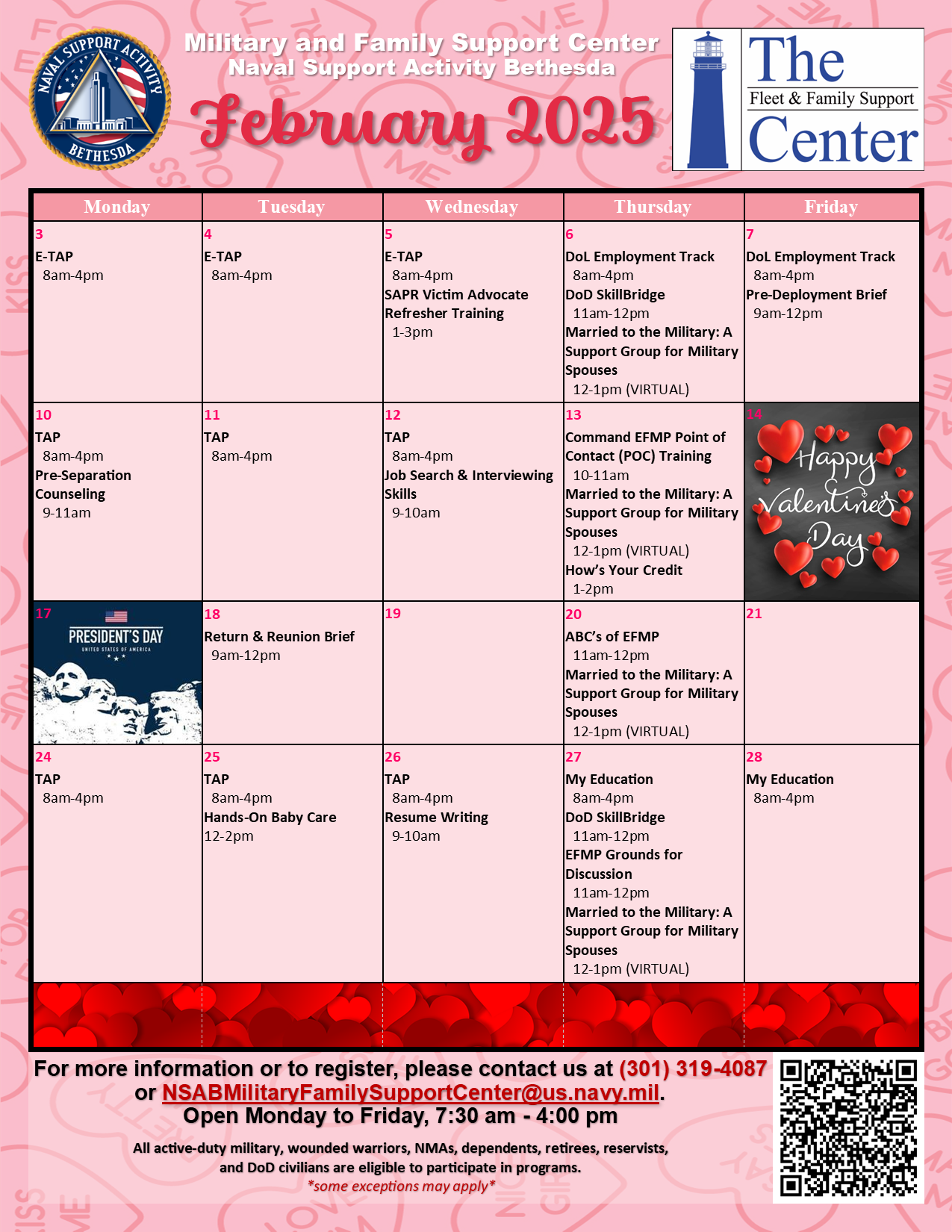 MFSC February 2025 Class Calendar (FRONT).png